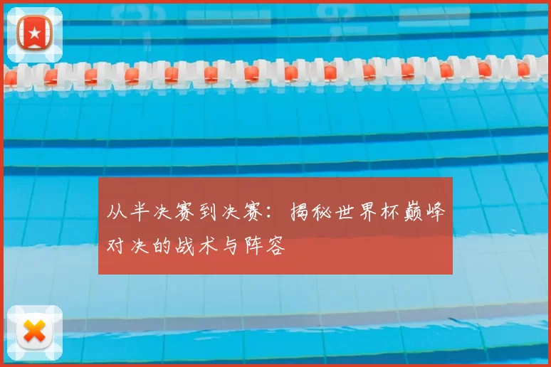 从半决赛到决赛：揭秘世界杯巅峰对决的战术与阵容